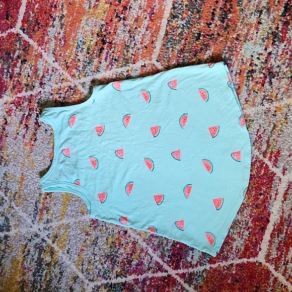 Justice watermelon print tank top - Picture 5 of 7